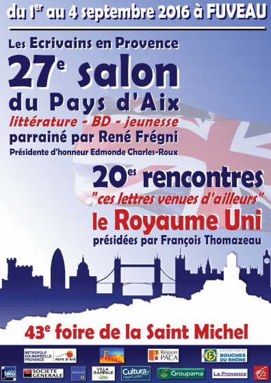 27ème Salon littéraire du Pays d’Aix à Fuveau, 2017