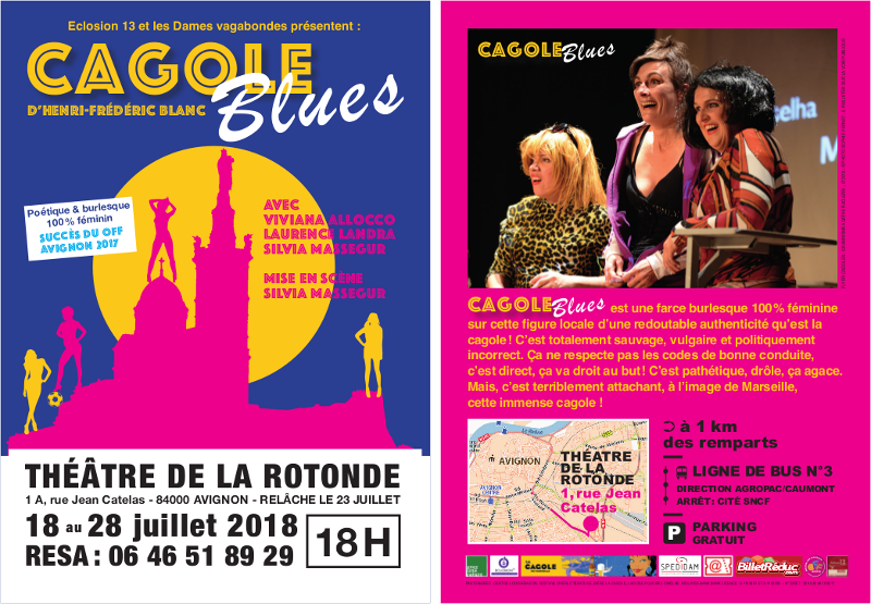 Cagole Blues, de Henri-Frédéric Blanc, Avignon 2018