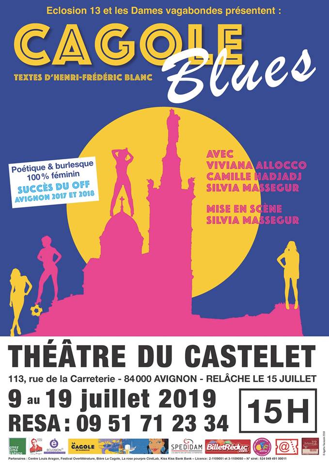 Cagole Blues, de Henri-Frédéric Blanc, Avignon 2019