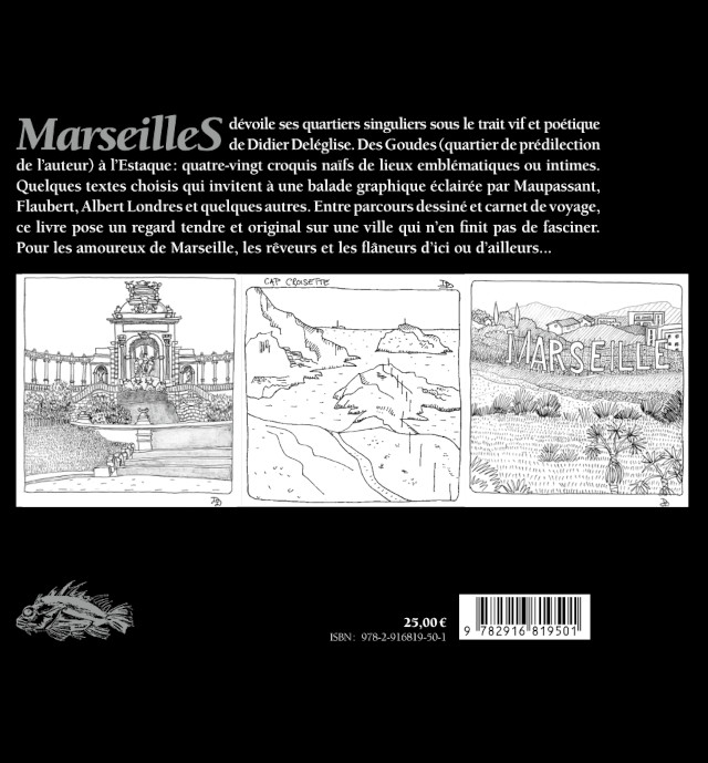 MarseilleS, Didier Deléglise Drayton, Éditions du Fioupélan, verso zoom