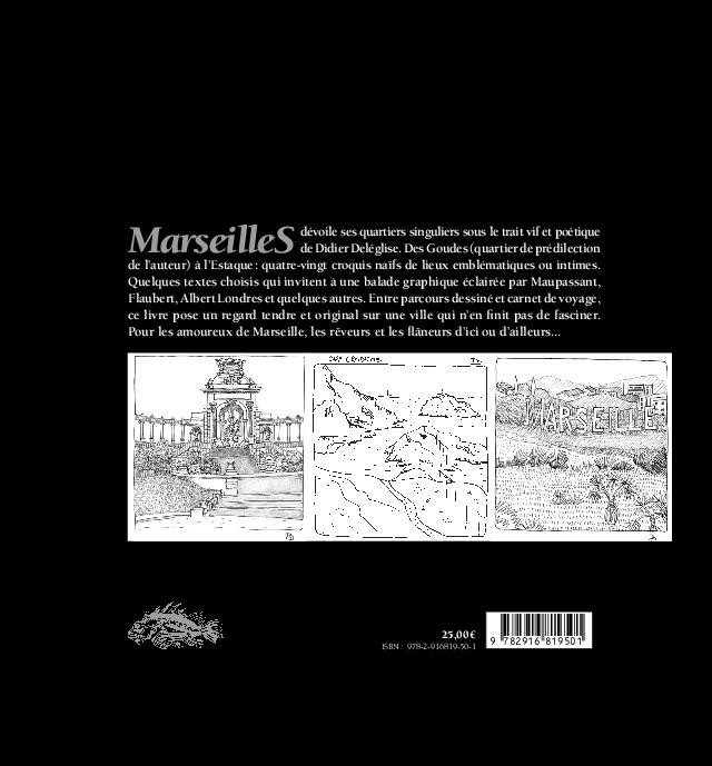 MarseilleS, Didier Deléglise-Drayton, Éditions du Fioupélan, verso MarseilleS, Didier Deléglise-Drayton, Éditions du Fioupélan, verso